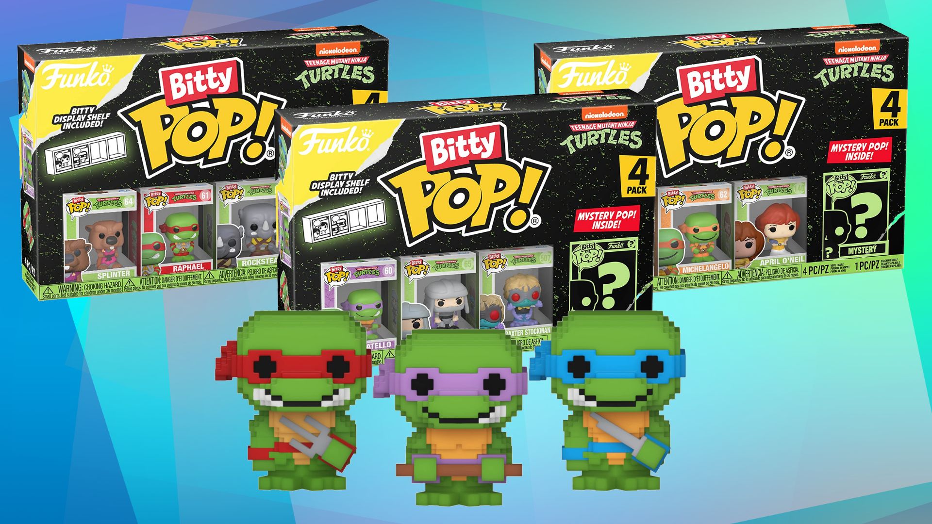 New Teenage Mutant Ninja Turtles Funko Bitty Pops Are Up For Preorder Image